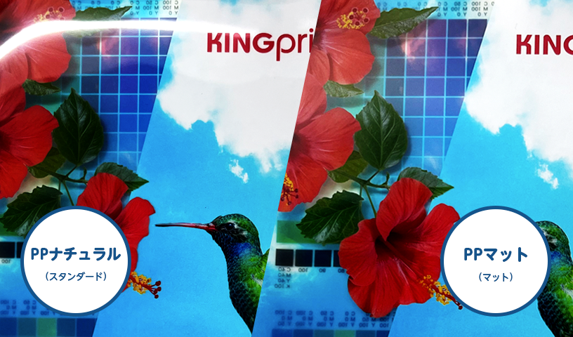 印刷データの完成形とレイヤーのイメージ