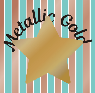 さらにCMYK上にメタリック効果を使用したい場合の仕上がりイメージ