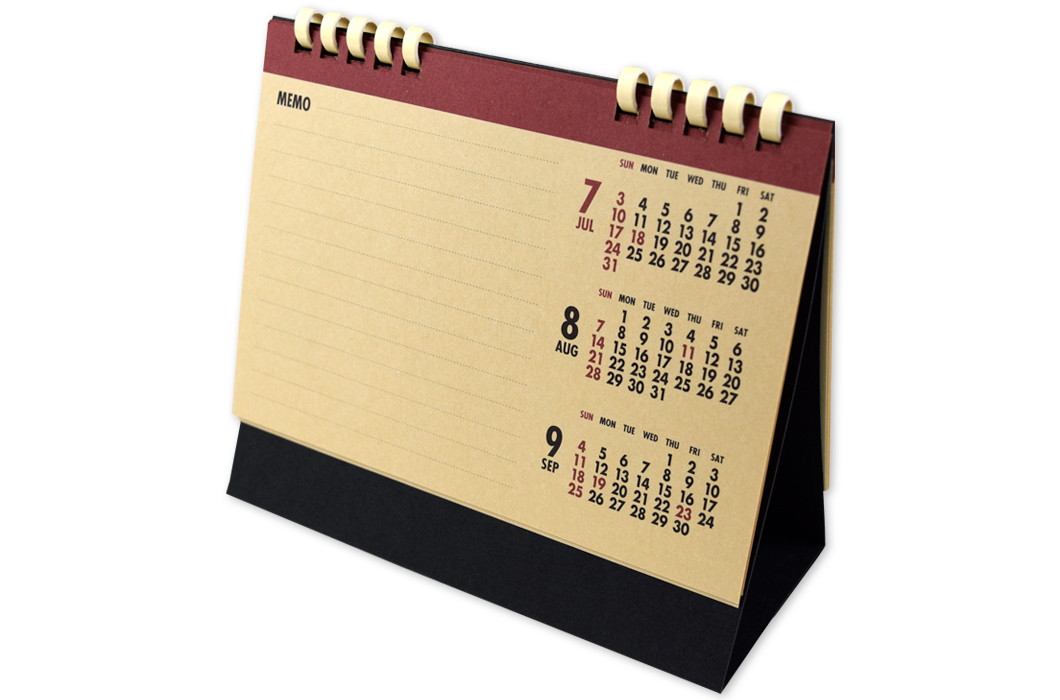 クラフトスケジュール(エコペーパーリング)名入れあり+組み立て(7月の裏側)