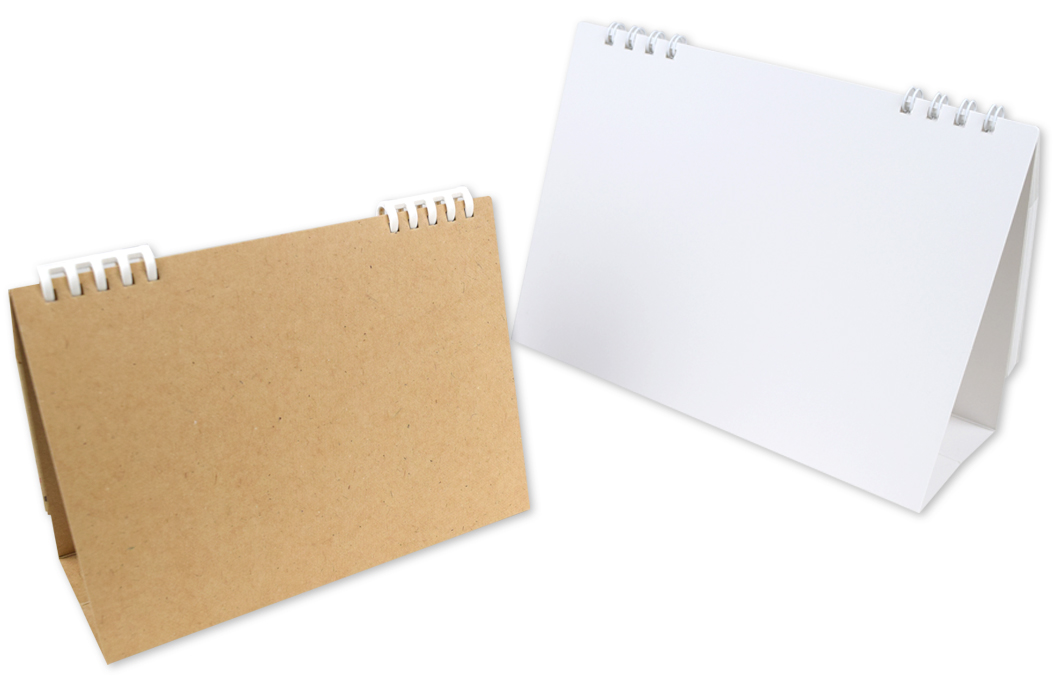 卓上メモルダー名入れあり+組み立て(裏側)×2種