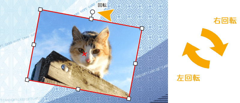 写真を回転する方法