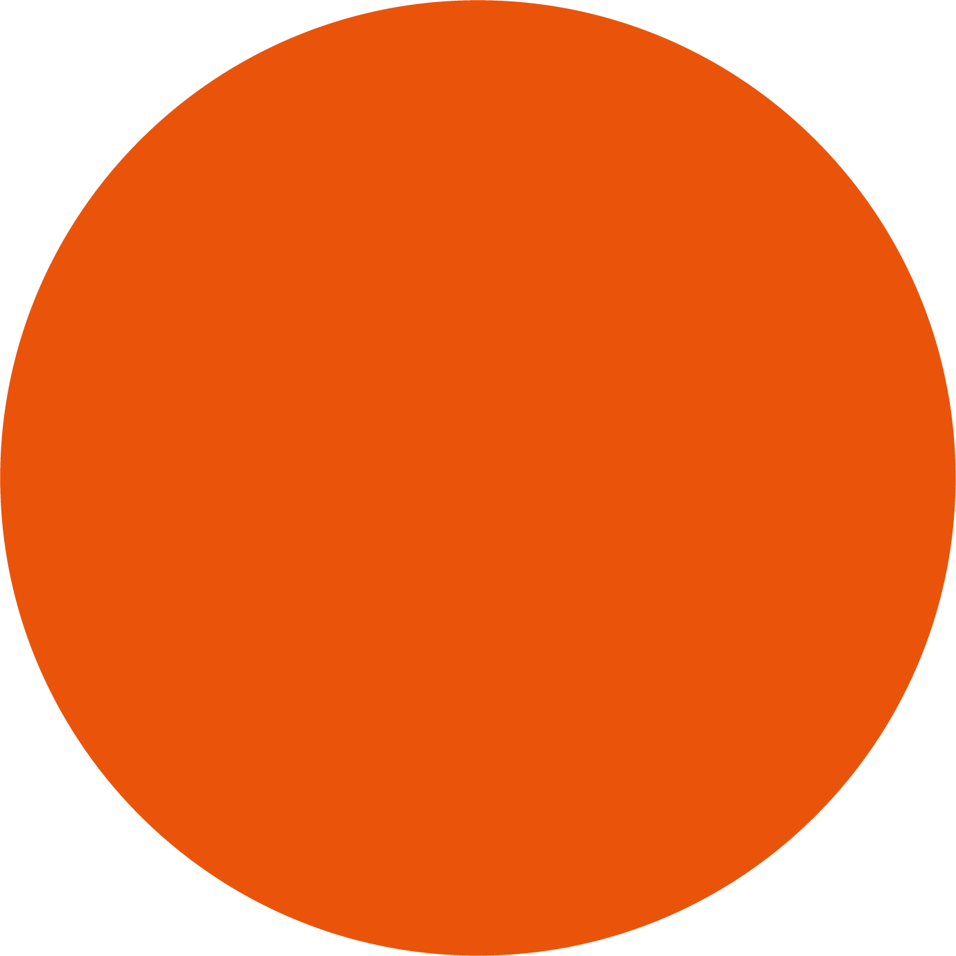 円形＿オレンジ