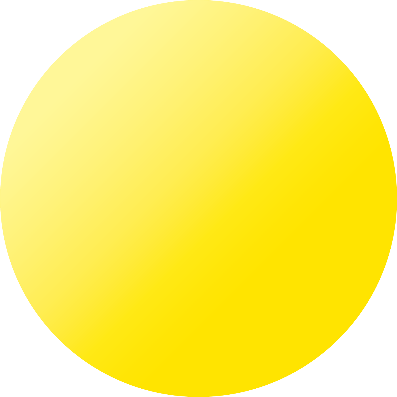 円形＿黄2グラデーション