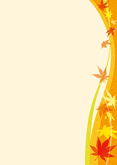 秋・ハロウィーン・紅葉・お月見・イベントのA3ポスターのデザインテンプレート（A3のデザイン（MP-E-0137））
