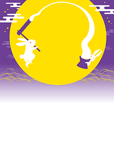 秋・ハロウィーン・紅葉・お月見・イベントのA3ポスターのデザインテンプレート（A3のデザイン（MP-E-0142））