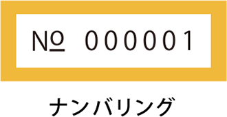 ナンバリング