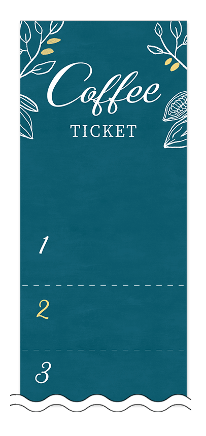 コーヒー回数券デザインテンプレート画像0017