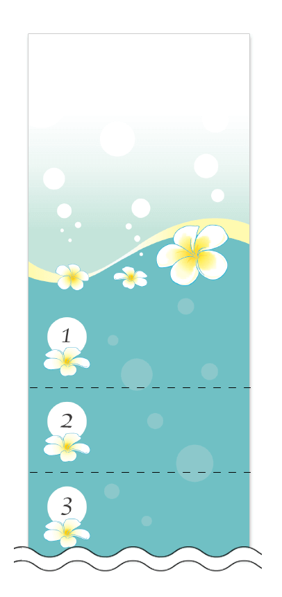 フリーデザイン「美容・ビューティー」回数券テンプレート画像0003