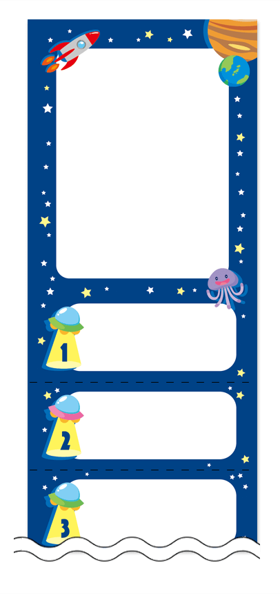 フリーデザイン「夏・涼・星空・ホタル」回数券テンプレート画像0039