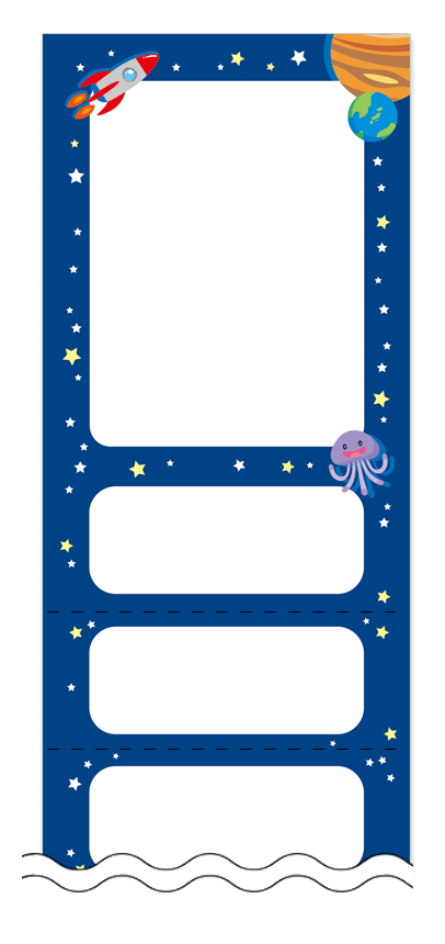 フリーデザイン「夏・涼・星空・ホタル」回数券テンプレート画像0040