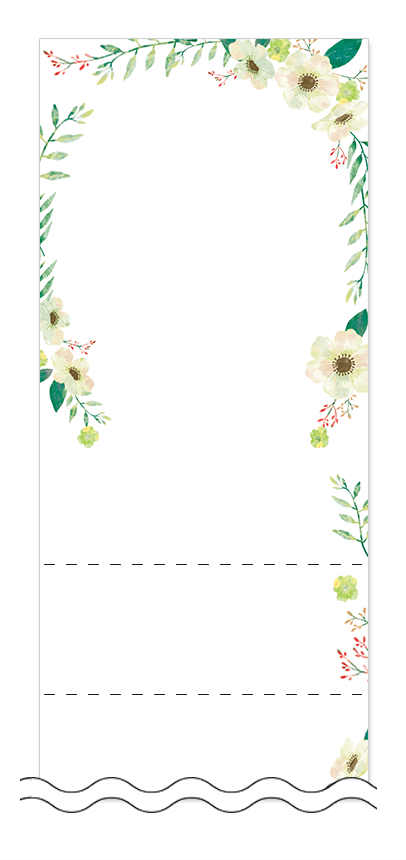 フリーデザイン「美容・ビューティー」回数券テンプレート画像0102