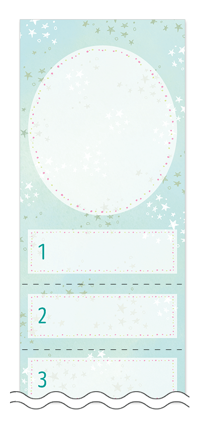 フリーデザイン「美容・ビューティー」回数券テンプレート画像0113