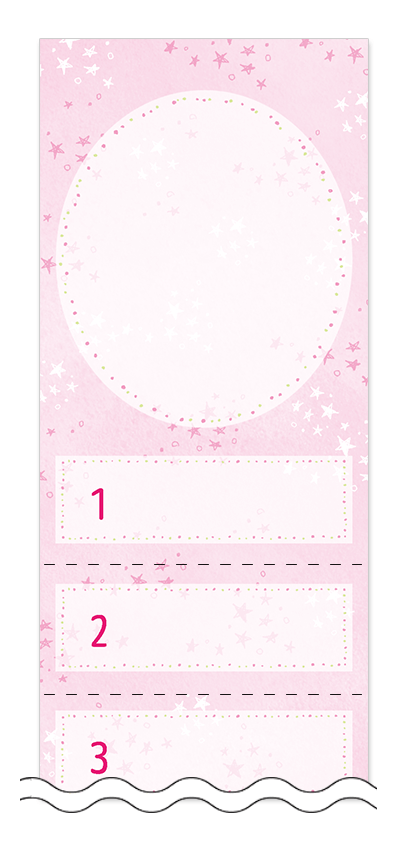 フリーデザイン「美容・ビューティー」回数券テンプレート画像0115