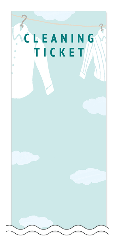 入浴回数券デザインテンプレート画像0014