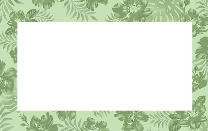 ショップカード（お花・花束・樹木・植物）のデザインテンプレート