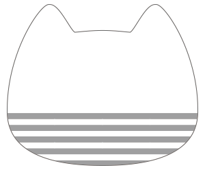 ネコ イヌ型の紙うちわを無料デザイン クイックデザインonline