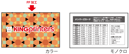 PP加工面のイメージ