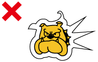 屋外用ステッカー データ作成の注意点2