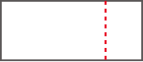 タイプ 右端にミシン目1本