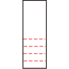 回数券 ミシン目のイメージ