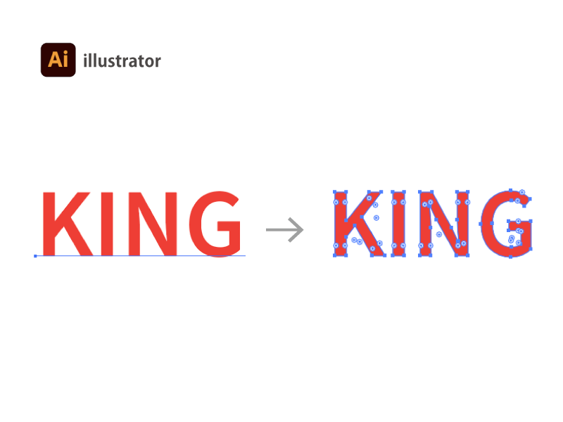 フォントのアウトライン化