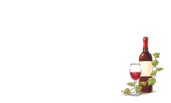 赤ワインの名刺デザインテンプレート