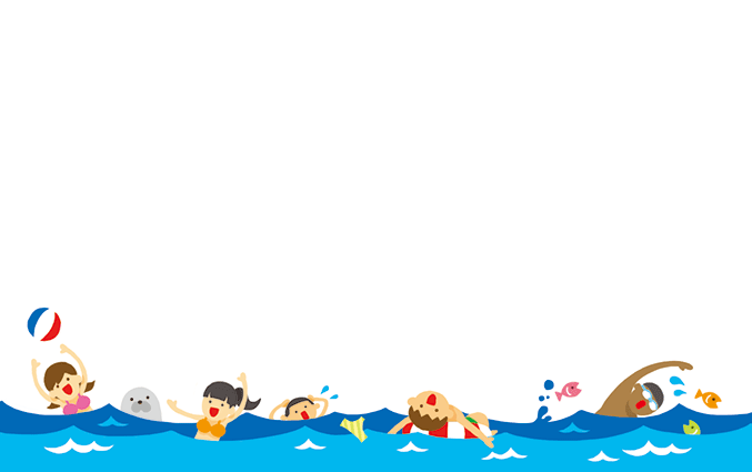 夏・海・涼・金魚のショップカードデザインテンプレート