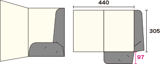 ポケットフォルダー A4_ノーマル(組立式)