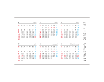 カード型　クレカ　ヨコ型＿6ヶ月（10〜3月）