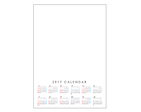 ポスター型カレンダー　A1タテボトム