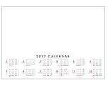 ポスター型カレンダー　A1ヨコボトム
