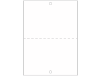中綴じ冊子カレンダー A3タテ2ヶ月無地