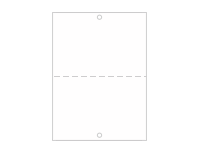中綴じ冊子カレンダー B4タテ2ヶ月無地